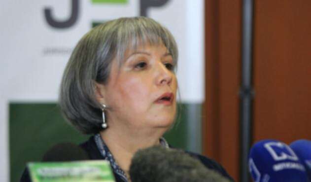 La presidenta JEP, Patricia Linares.
