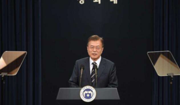 Moon Jae-in, presidente de Corea del Sur