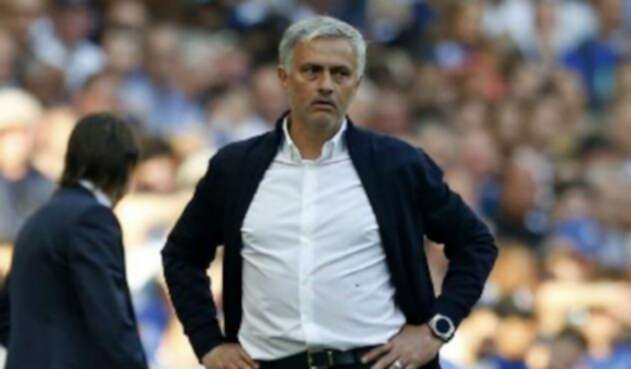 José Mourinho, técnico del Manchester United.