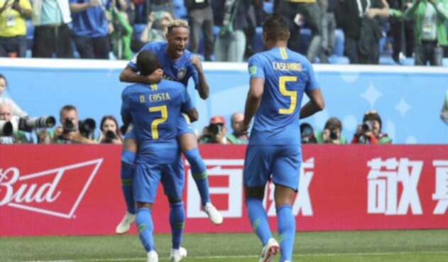 Brasil alcanzó un agónico triunfo sobre Costa Rica en Rusia 2018
