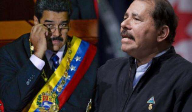 Nicolás Maduro y Daniel Ortega