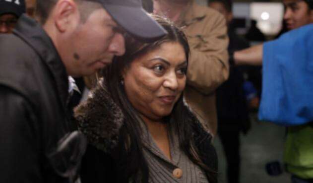 Oneida Pinto, exgobernadora de Guajira procesada por varios delitos.
