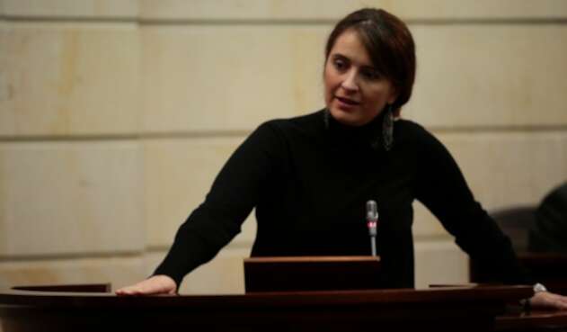 La senadora del Centro Democrático, Paloma Valencia.