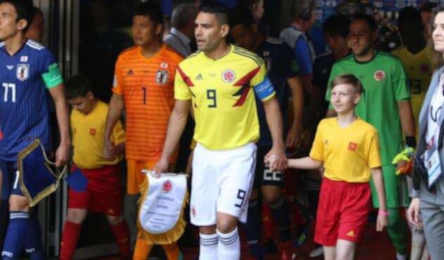 El delantero Falcao García en su primer mundial