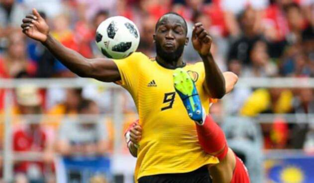 Delantero belga Romelu Lukaku