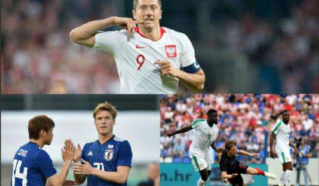 Rivales de Colombia en el Mundial
