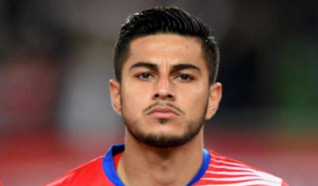 Ronald Matarrita, jugador de la Selección de Costa Rica