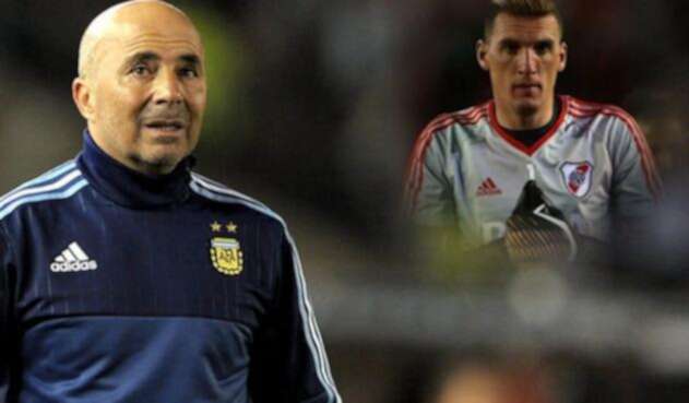 Armani, meta de River, es una de las opciones de Sampaoli