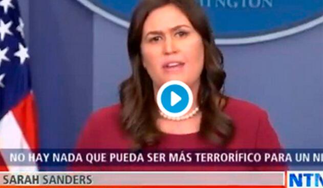 Sarah Sander, cuando le respondió a Benje Choucroun Sarah Sander, cuando le respondió a Benje Choucroun