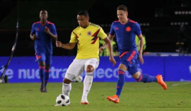 Selección Colombia en Bogotá