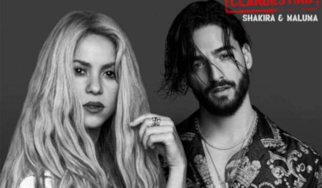 Shakira y Maluma en Clandestino