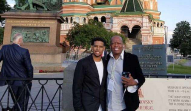Tino Asprilla en Rusia