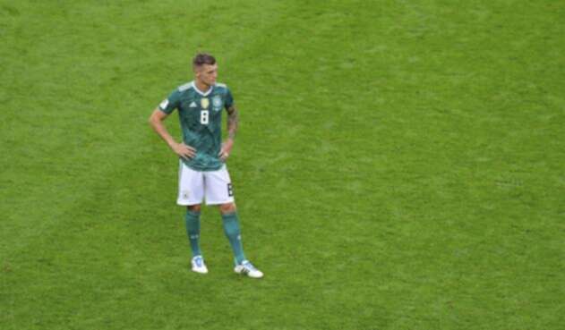 Toni Kroos muestra su decepción tras la eliminación de Alemania de Rusia 2018 Toni Kroos muestra su decepción tras la eliminación de Alemania de Rusia 2018