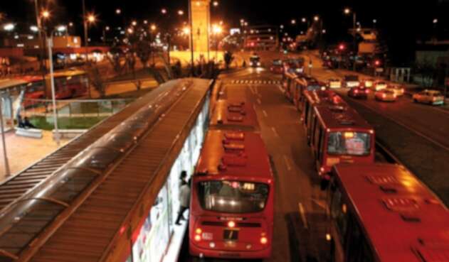 Transmilenio. Imagen de referencia.