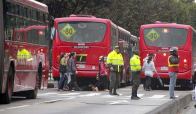 Transmilenio por la Caracas
