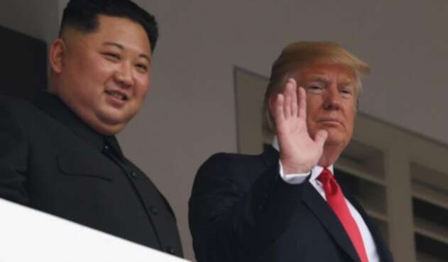 Trump y Kim Jong Un