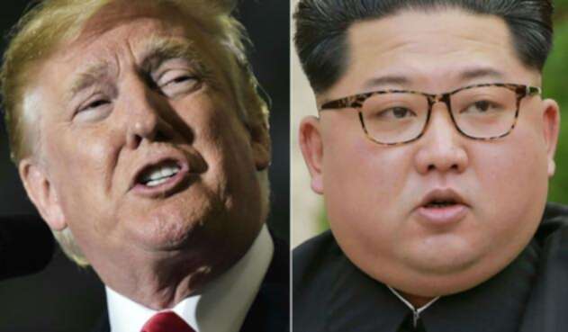 Donald Trump y Kim Jong Un.