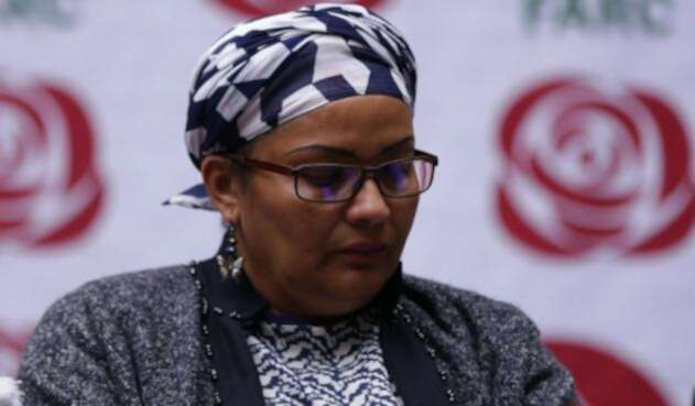 Victoria Sandino, integrante de las Farc