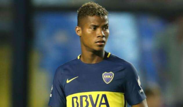 Wilmar Barrios, jugador colombiano de Boca Juniors