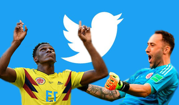 Yerry Mina y David Ospina, jugadores de la 'tricolor' Yerry Mina y David Ospina, jugadores de la 'tricolor'