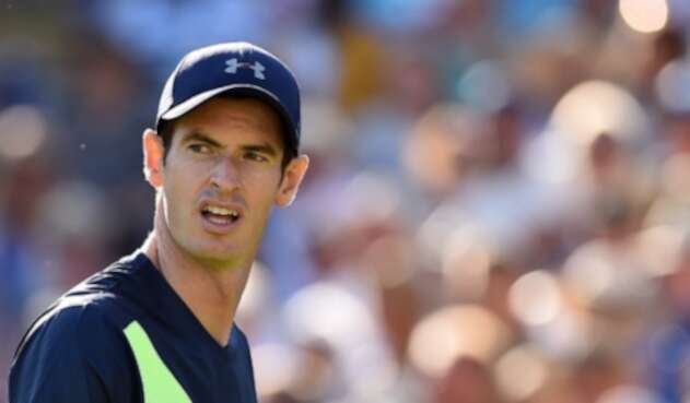 El tenista Andy Murray en su regreso a las canchas después de un año de ausencia por lesión