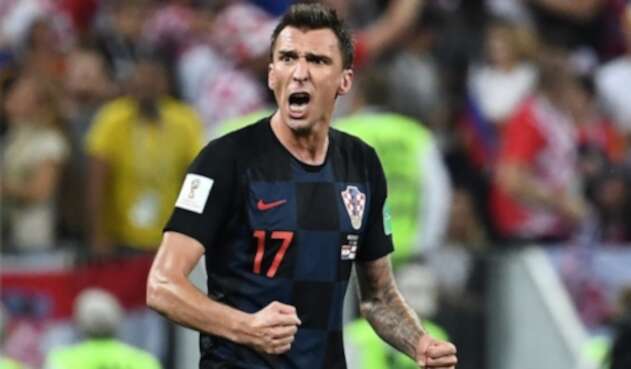 Mario Mandžukić anotó el gol definitivo ante Inglaterra Mario Mandžukić anotó el gol definitivo ante Inglaterra