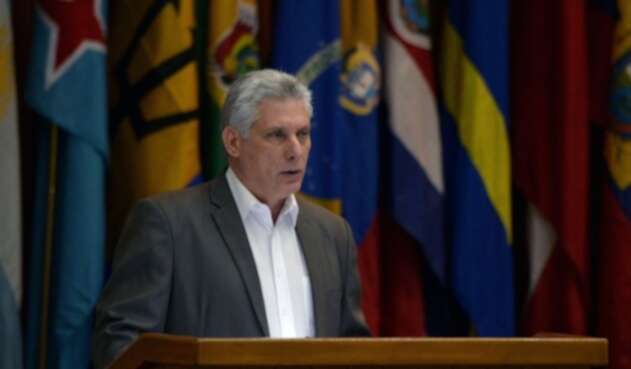 Miguel Diaz-Canel, presidente de Cuba