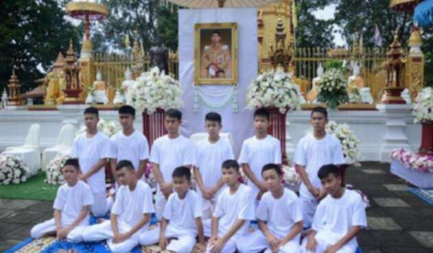 Niños de tailandia