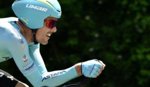 Luis León Sánchez abandonó el Tour de Francia en ambulancia tras fuerte caída