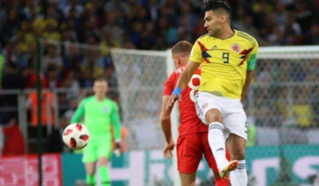 Radamel Falcao anotó un tanto en el Mundial de Rusia 2018 Radamel Falcao anotó un tanto en el Mundial de Rusia 2018