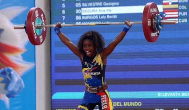 Ana Iris Segura, pesista colombiana Ana Iris Segura, pesista colombiana