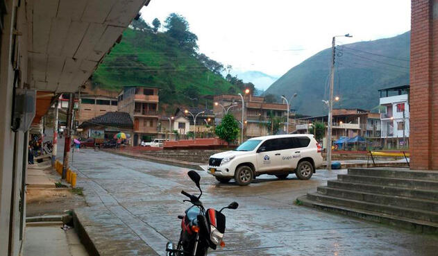 Argelia, en el departamento del Cauca