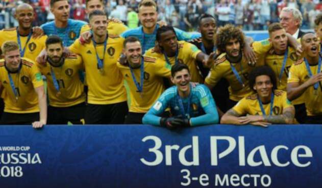 La Selección de Bélgica, tercera en Rusia 2018