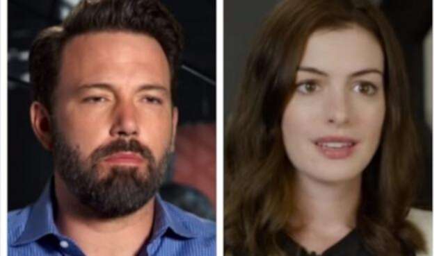 Ben Affleck y Anne Hathaway