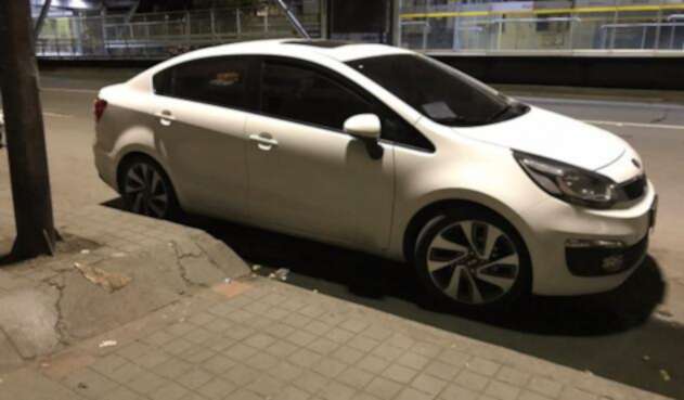 Vehículo hurtado en el sur de Bogotá