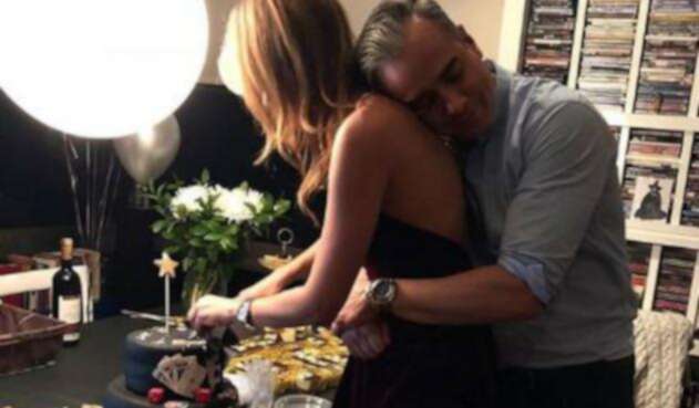Jorge Enrique Abello y su esposa Marisabel Gutiérrez