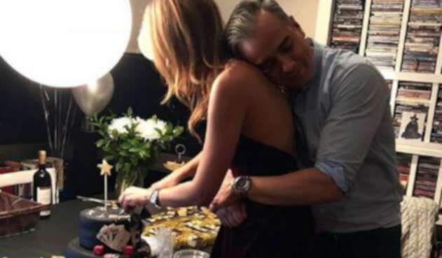 Jorge Enrique Abello y su esposa Marisabel Gutiérrez