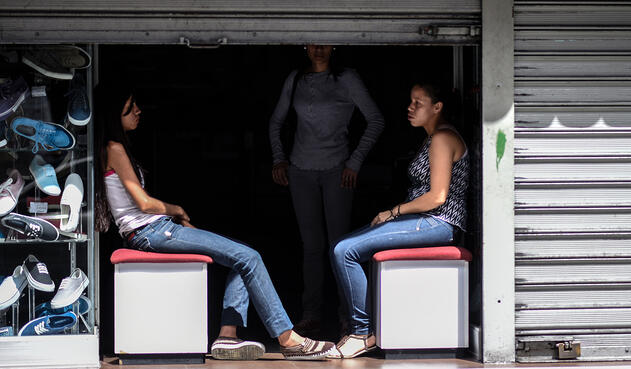 Caracas, capital de Venezuela, en medio del apagón