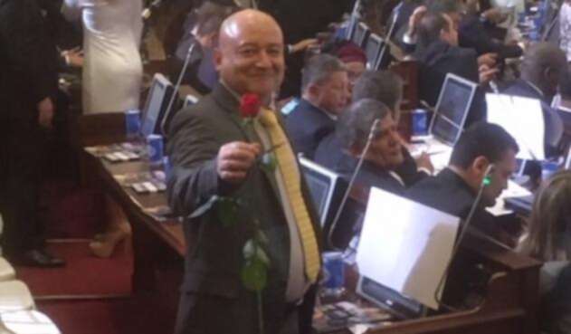 Carlos Antonio Lozada, nuevo congresista de la Farc.