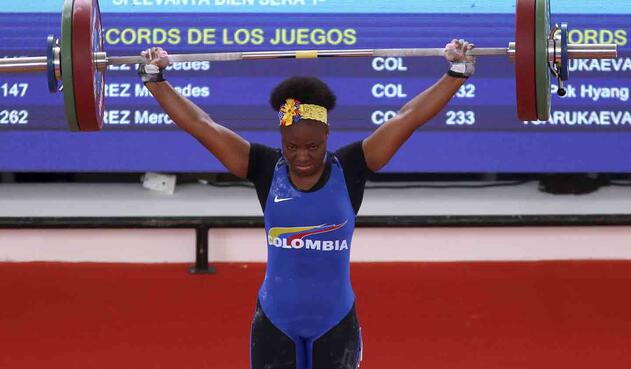 Las pesas le siguen dando alegrías al deporte colombiano Las pesas le siguen dando alegrías al deporte colombiano