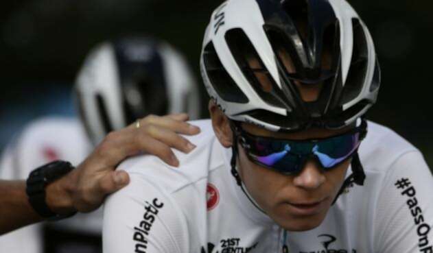 El ciclista Chris Froome