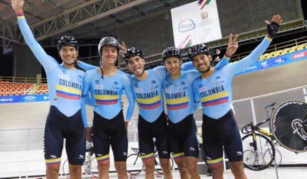 Edwin Ávila y Juan Arango ganaron plata en la Madison Masculino