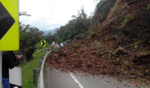 Cierres en vías de Antioquia