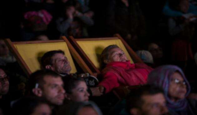 Adultos mayores en la Cinemateca Distrital