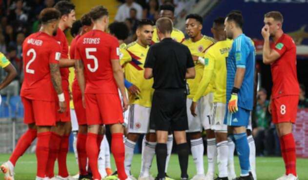 Colombia vs Inglaterra en Rusia 2018