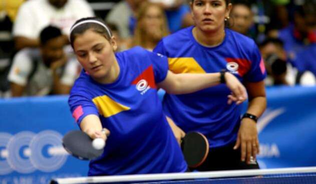 Colombia vs México – Tenis de Mesa Dobles Femenino