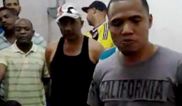 Colombianos presos en Caracas, Venezuela