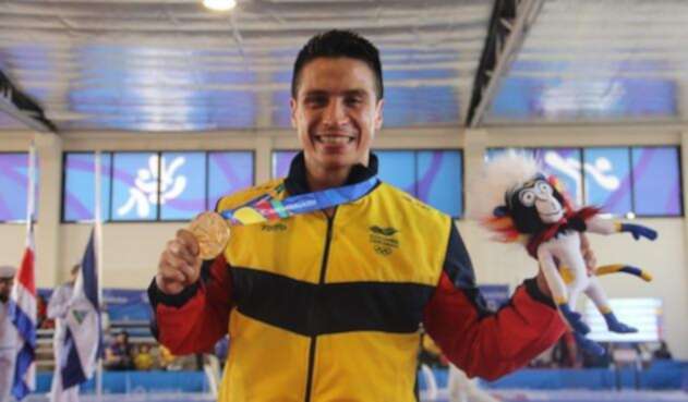 Andrés Felipe Rendón le puso la presea dorada en Barranquilla Andrés Felipe Rendón le puso la presea dorada en Barranquilla