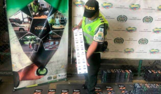 Los condones decomisados en Cartagena