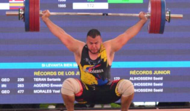 Santiago Cossio ganó medalla de oro para Colombia en Levantamiento de Pesas
